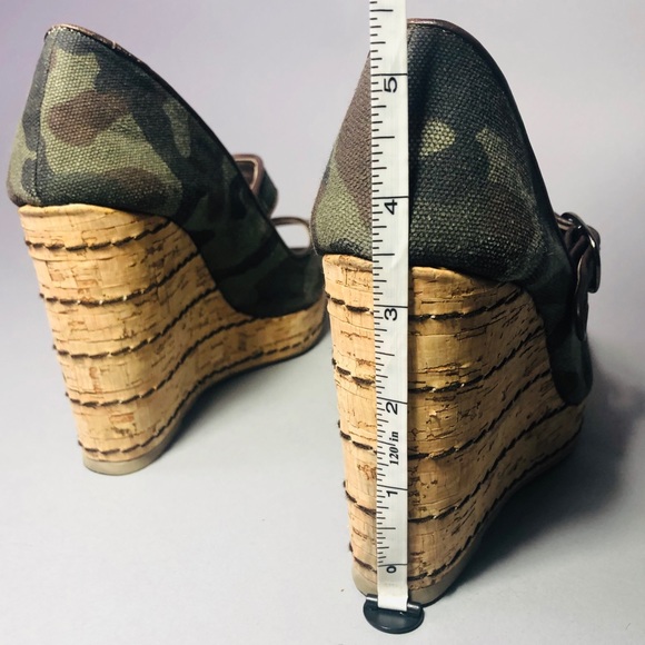 Authentic Castaner Green Camouflaged Espadrille - Picture 6 of 7